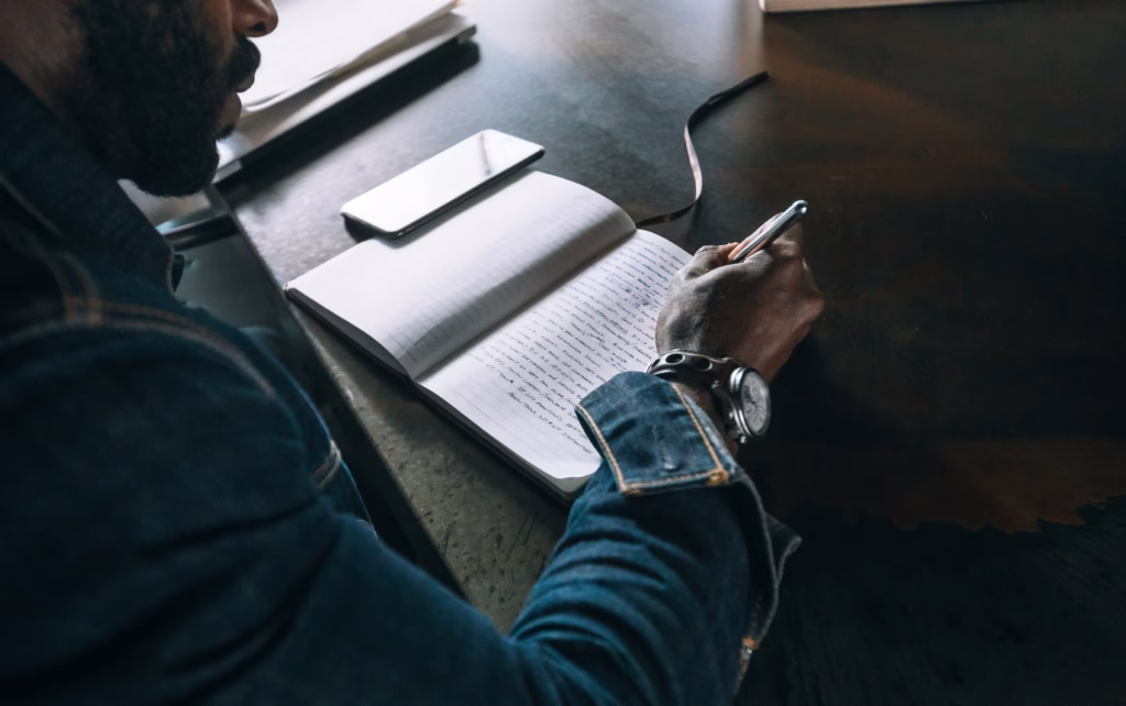 A man responding to a Socratic gratitude prompt: What are you grateful for and why is it good?